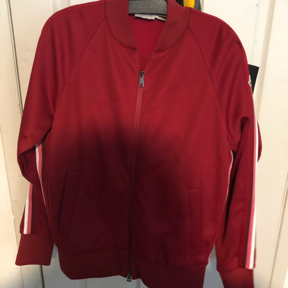 Brand New Moncler Jacket Dark Red